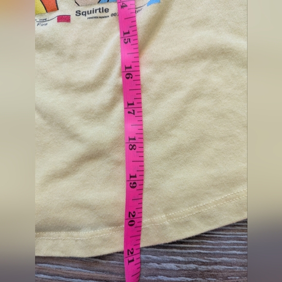 Pokemon Long Sleeve Yellow Graphic Character Tee Youth Large 10-12 - Picture 7 of 7